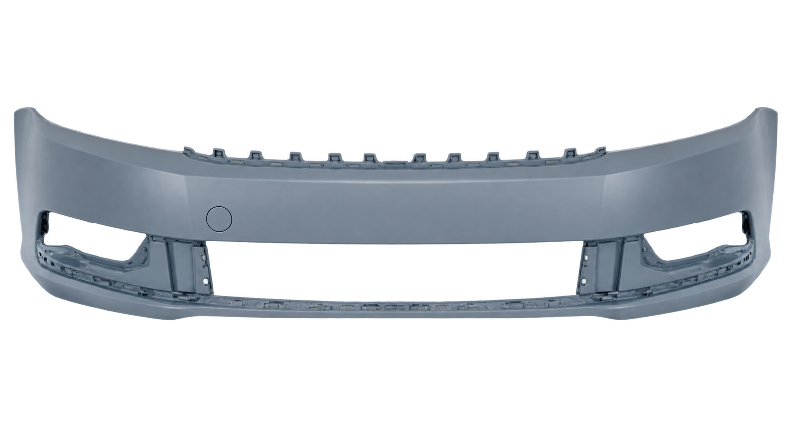 Voorbumper met mistlampgaten in primer voor Volkswagen Passat 2010-2014