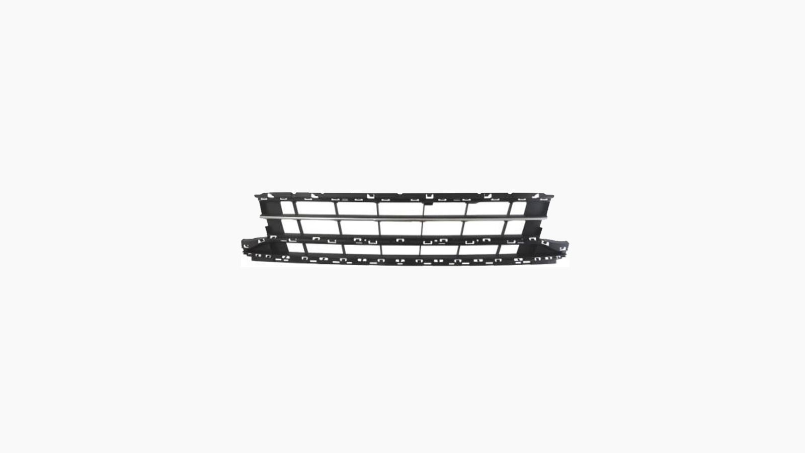 Bumpergrille Zwart / Chroom Highline / Comfortline