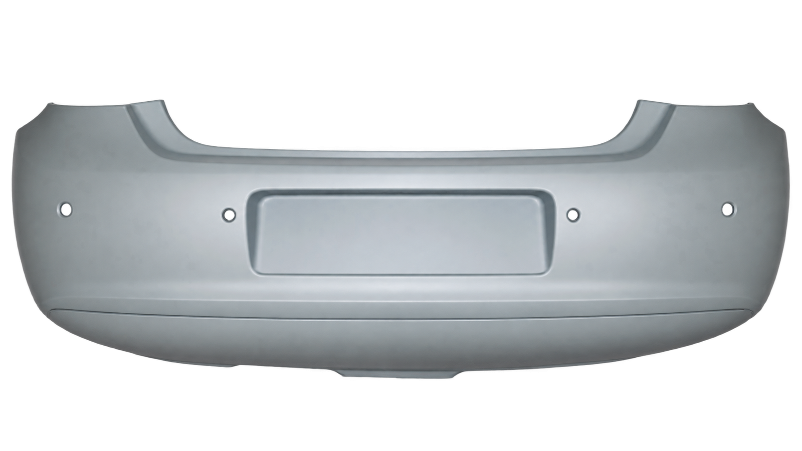Achterbumper voor VOLKSWAGEN POLO 5 2009-2014