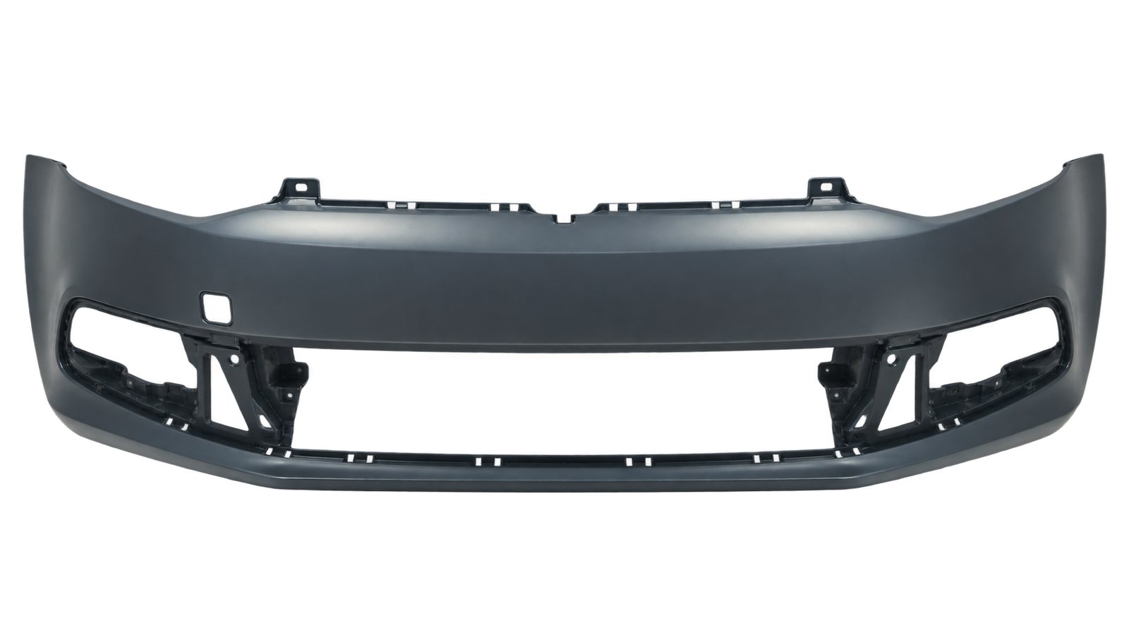Voorbumper met mistlampgaten in primer voor Volkswagen Polo 5 2011-2014