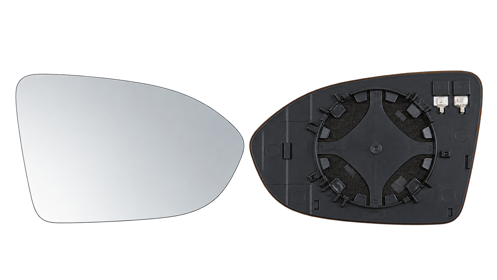 Spiegelglas links voor VOLKSWAGEN