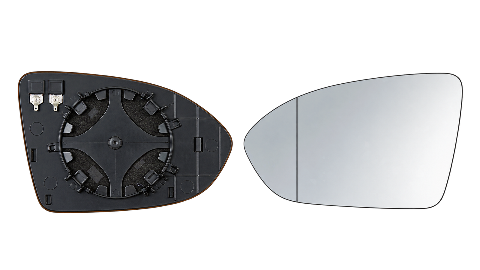 Spiegelglas links voor VOLKSWAGEN