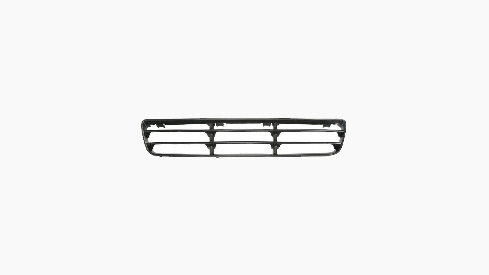 Middengrille In Voorbumper Zwart