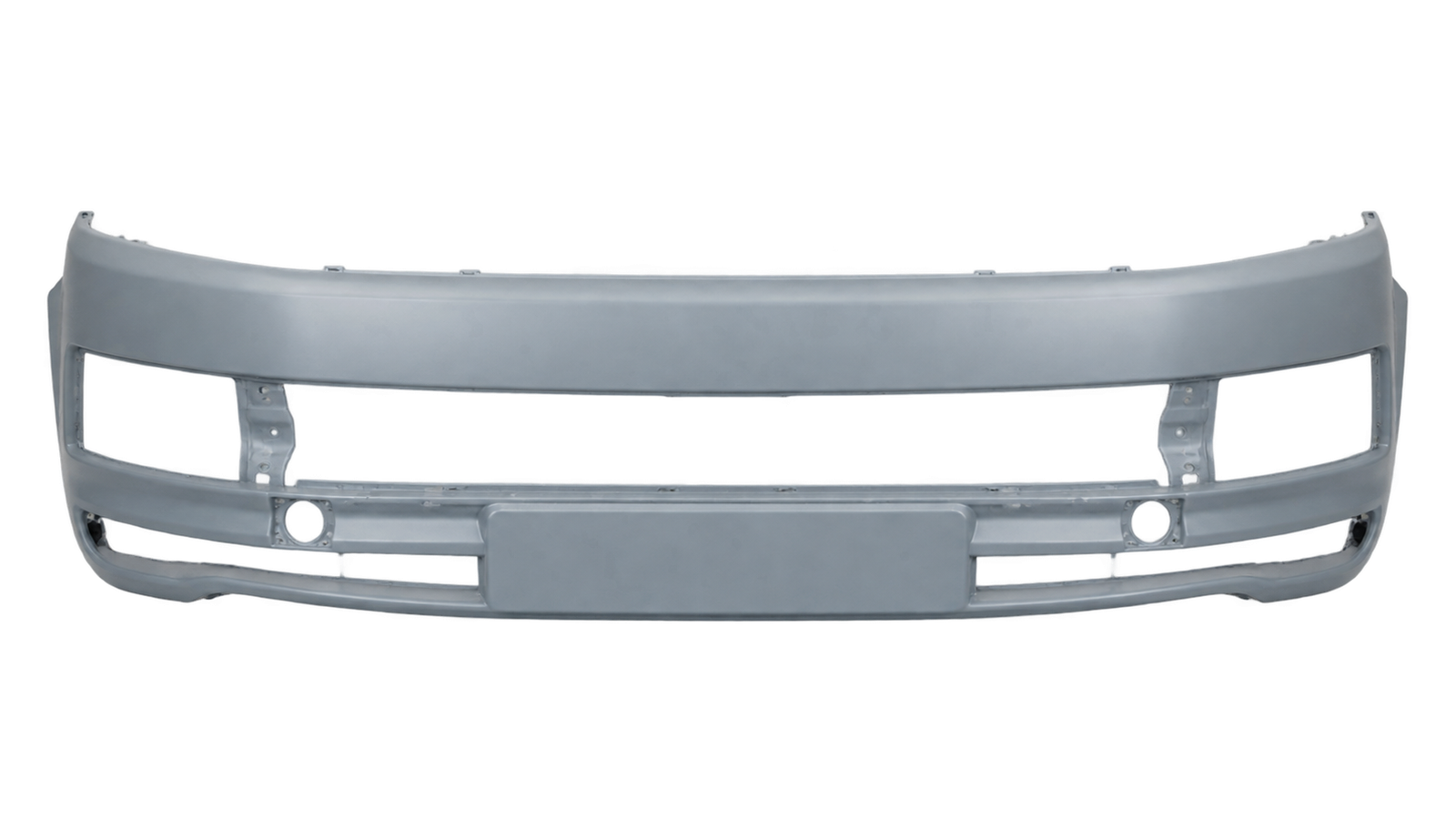Voorbumper met mistlampgaten in primer voor Volkswagen Transporter 2015-2019