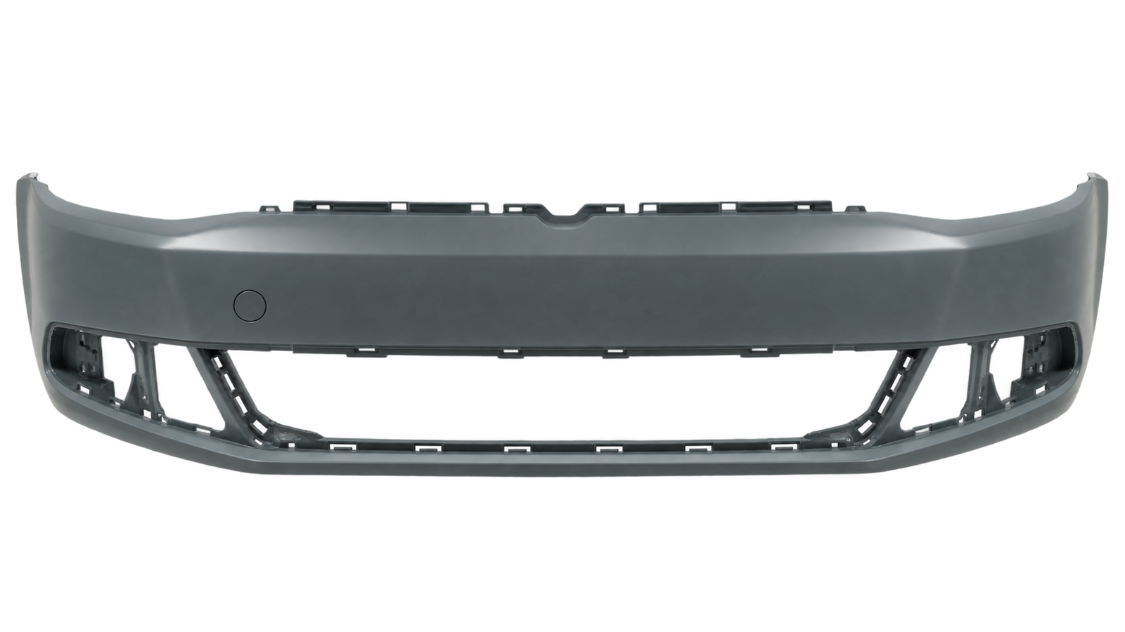 Voorbumper met mistlampgaten in primer voor Volkswagen Jetta 2010-2014