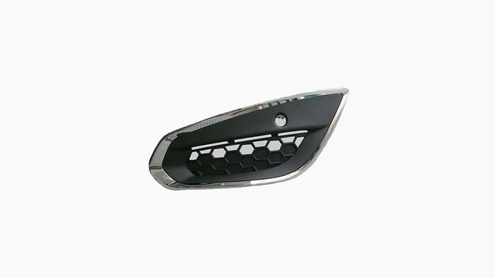 Grille Zwart / Chroom / Pdc Gat
