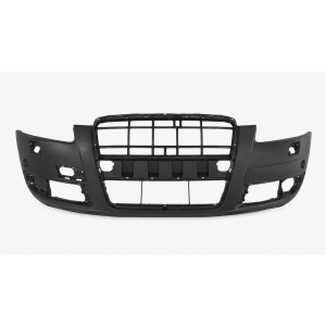 Voorbumper met PDC en koplampsproeiergaten in primer voor Audi A6 C6 2004-2008