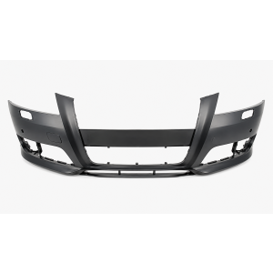Voorbumper met PDC en koplampsproeiergaten in primer voor Audi A3 8P1 2008-2012