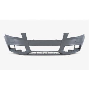 Voorbumper met PDC, koplampsproeiergaten en mistlampgat in primer voor Audi A4 B8 2007-2011