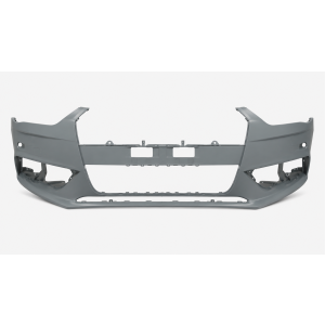 Voorbumper met PDC en koplampsproeiergaten in primer voor Audi A4 B8 2011-2015
