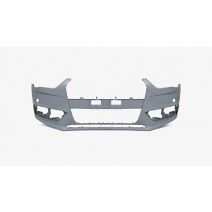 Voorbumper met koplampsproeiergaten in primer voor Audi A4 B8 2011-2015