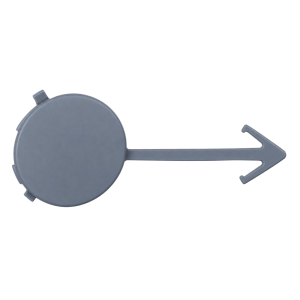 Afdekkap bumper voor CITROEN C-2 2008-2010