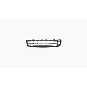 Middengrille In Voorbumper Zwart