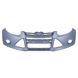 Voorbumper met mistlampgaten in primer voor Ford FOCUS 2011-2014
