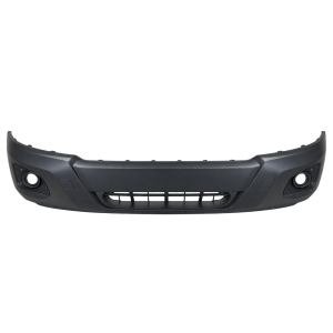 Voorbumper met mistlampgaten zwart voor Ford TRANSIT MK8 2014-2019