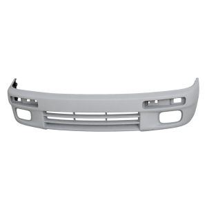 Voorbumper met mistlampgaten in primer voor Mazda 323