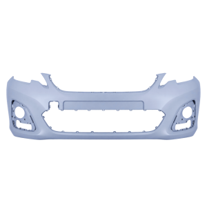 Voorbumper met mistlampgaten in primer voor Peugeot 108 2014-2021