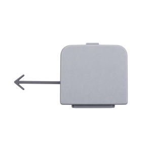 Afdekkap bumper voor Peugeot 1-08 2014-2021