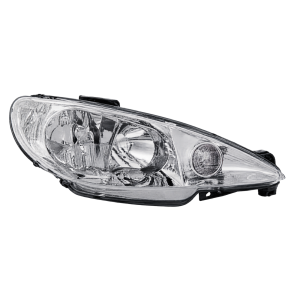Koplamp rechts voor Peugeot 2-06 1998-2009