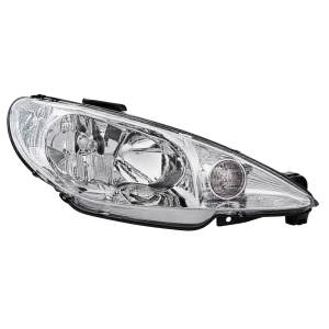 Koplamp rechts voor Peugeot 2-06 1998-2009