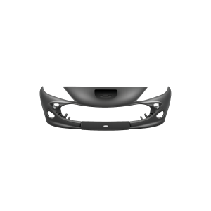 Voorbumper met mistlampgaten in primer voor Peugeot 206+ 2009