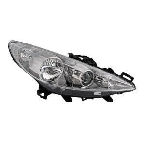 Koplamp rechts voor Peugeot 2-07 2009-2012