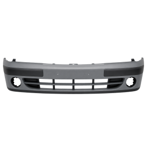 Voorbumper met mistlampgaten in primer