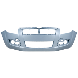Voorbumper met mistlampgaten in primer voor Suzuki SPLASH 2008-2012