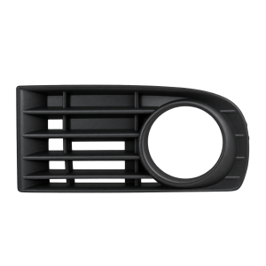 Zijgrille in voorbumper met mistlampgat (niet geschikt voor GTi) voor VOLKSWAGEN GOLF 5 2003-2008