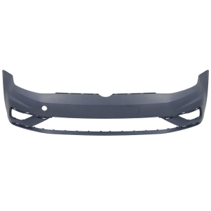 Voorbumper met mistlampgaten in primer voor Volkswagen Golf 2017-2020