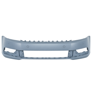 Voorbumper met 4 PDC-gaten in primer voor Volkswagen Passat 2010-2014