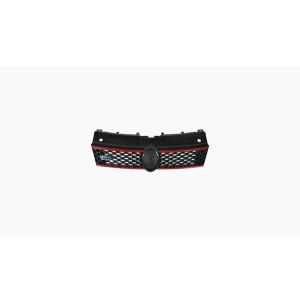 Grille Zwart Met Rode Lijsten