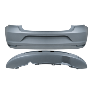 Achterbumper voor VOLKSWAGEN POLO 5 2014-2017