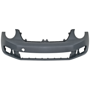 Voorbumper met mistlampgaten in primer voor Volkswagen Beetle 2011-2016