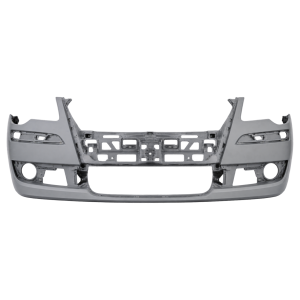 Voorbumper met mistlampgaten in primer voor Volkswagen Touran 2007-2010