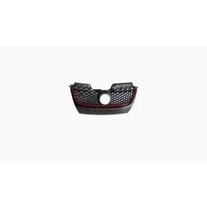 Grille Zwart Met Rode Bies Gti