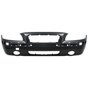 Voorbumper met mistlampgaten in primer voor Volvo S60 2000-2004
