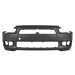 Voorbumper met mistlampgaten in primer voor Mitsubishi LANCER 2007-2011
