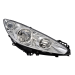 Koplamp rechts voor Peugeot