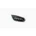 Grille Zwart / Chroom / Pdc Gat